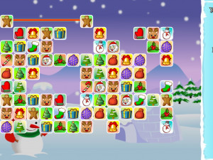 Игра Маджонг Коннект: Рождество (Christmas Connect) — играть онлайн бесплатно (изображение №8)