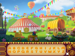 Игра Скрытые Буквы в Цирке (Circus Hidden Letters) — играть онлайн бесплатно (изображение №3)