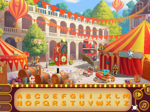 Игра Скрытые Буквы в Цирке (Circus Hidden Letters) — играть онлайн бесплатно (изображение №8)