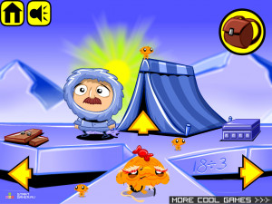 Игра Счастливая Обезьянка 32 (Monkey GO Happy 32) — играть онлайн бесплатно (изображение №3)