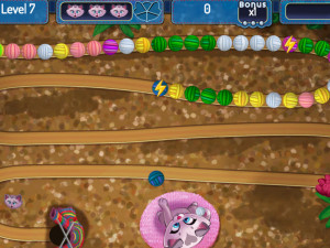 Игра Зума: Кот и Клубочки (Hit or Knit) — играть онлайн бесплатно (изображение №8)