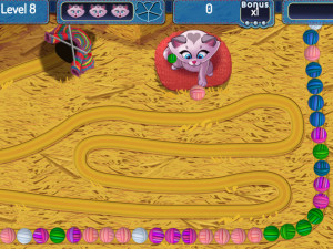 Игра Зума: Кот и Клубочки (Hit or Knit) — играть онлайн бесплатно (изображение №9)