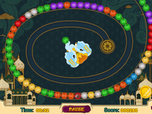 Игра Индийская Зума Экспресс (Mystic India Pop Express) — играть онлайн бесплатно (изображение №3)