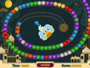 Игра Индийская Зума Экспресс (Mystic India Pop Express) — играть онлайн бесплатно (изображение №4)