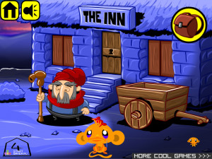 Игра Счастливая Обезьянка 33 (Monkey GO Happy 33) — играть онлайн бесплатно (изображение №2)