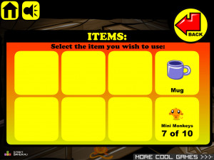 Игра Счастливая Обезьянка 33 (Monkey GO Happy 33) — играть онлайн бесплатно (изображение №5)