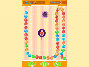 Игра Конфетная Зума (Candy Zuma) — играть онлайн бесплатно (изображение №3)