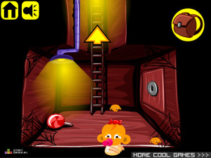 Игра Счастливая Обезьянка 35 (Monkey GO Happy 35) — играть онлайн бесплатно (изображение №5)