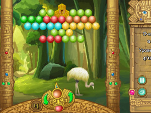 Игра Шарики Майя (Maya Bubbles) — играть онлайн бесплатно (изображение №8)
