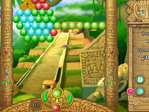 Игра Шарики Майя (Maya Bubbles) — играть онлайн бесплатно (изображение №7)