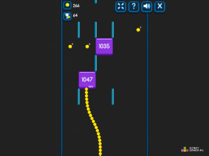 Игра Змейка и Блоки (Snake and Blocks) — играть онлайн бесплатно (изображение №4)