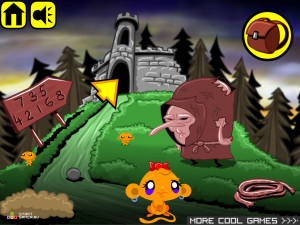 Игра Счастливая Обезьянка 37 (Monkey GO Happy 37) — играть онлайн бесплатно (изображение №2)