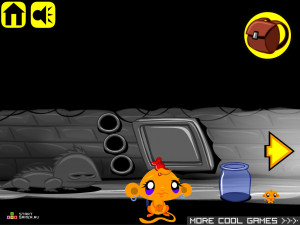 Игра Счастливая Обезьянка 37 (Monkey GO Happy 37) — играть онлайн бесплатно (изображение №5)