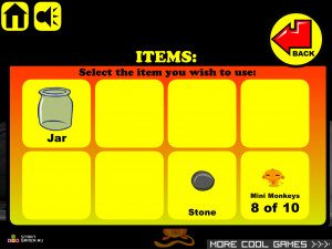 Игра Счастливая Обезьянка 37 (Monkey GO Happy 37) — играть онлайн бесплатно (изображение №6)