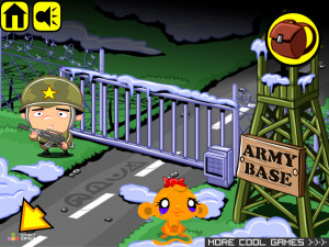 Игра Счастливая Обезьянка 38 (Monkey GO Happy 38) — играть онлайн бесплатно (изображение №2)