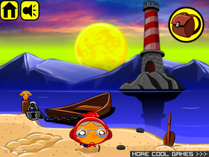 Игра Счастливая Обезьянка 40 (Monkey GO Happy 40) — играть онлайн бесплатно (изображение №2)