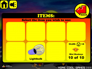 Игра Счастливая Обезьянка 40 (Monkey GO Happy 40) — играть онлайн бесплатно (изображение №10)