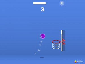 Игра Баскетбольный Удар (Basketball Smash) — играть онлайн бесплатно (изображение №2)