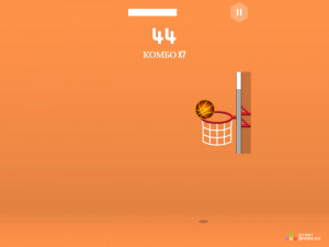 Игра Баскетбольный Удар (Basketball Smash) — играть онлайн бесплатно (изображение №3)