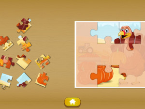 Игра Пазл для Детей: Веселая Ферма (Kids: Farm Fun) — играть онлайн бесплатно (изображение №10)