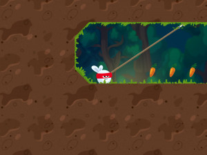 Игра Кролик Самурай: Ниндзя Шарик (Rabbit Samurai) — играть онлайн бесплатно (изображение №5)