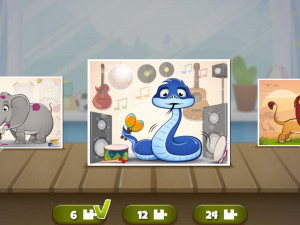 Игра Пазл для Детей: Веселый Зоопарк (Kids: ZOO Fun) — играть онлайн бесплатно (изображение №5)