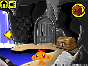 Игра Счастливая Обезьянка 41 (Monkey GO Happy 41) — играть онлайн бесплатно (изображение №3)