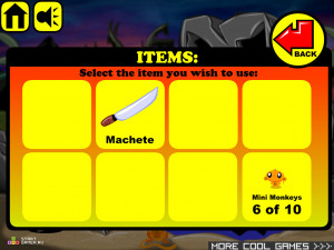 Игра Счастливая Обезьянка 41 (Monkey GO Happy 41) — играть онлайн бесплатно (изображение №6)