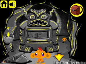 Игра Счастливая Обезьянка 41 (Monkey GO Happy 41) — играть онлайн бесплатно (изображение №7)