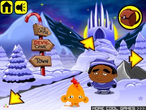 Игра Счастливая Обезьянка 42 (Monkey GO Happy 42) — играть онлайн бесплатно (изображение №5)