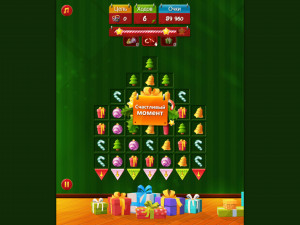 Игра Джевел Магия Рождества (Jewel Magic Xmas) — играть онлайн бесплатно (изображение №2)