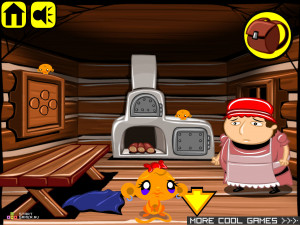 Игра Счастливая Обезьянка 45 (Monkey GO Happy 45) — играть онлайн бесплатно (изображение №5)