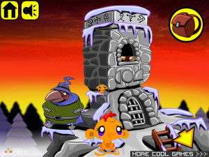 Игра Счастливая Обезьянка 45 (Monkey GO Happy 45) — играть онлайн бесплатно (изображение №4)