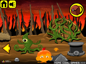 Игра Счастливая Обезьянка 46 (Monkey GO Happy 46) — играть онлайн бесплатно (изображение №4)