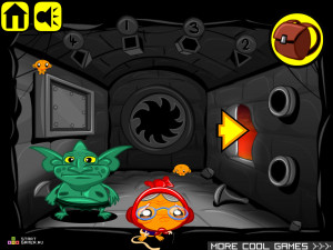 Игра Счастливая Обезьянка 47 (Monkey GO Happy 47) — играть онлайн бесплатно (изображение №2)