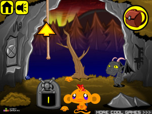 Игра Счастливая Обезьянка 48 (Monkey GO Happy 48) — играть онлайн бесплатно (изображение №5)