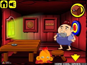 Игра Счастливая Обезьянка 49 (Monkey GO Happy 49) — играть онлайн бесплатно (изображение №5)