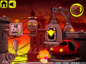 Игра Счастливая Обезьянка 50 (Monkey GO Happy 50) — играть онлайн бесплатно (изображение №6)