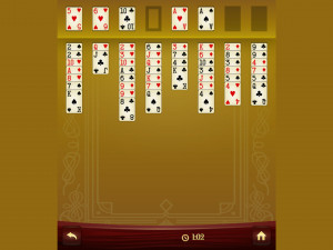 Игра Пасьянс Свободная Ячейка (Freecell Solitaire) — играть онлайн бесплатно (изображение №3)