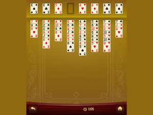 Игра Пасьянс Свободная Ячейка (Freecell Solitaire) — играть онлайн бесплатно (изображение №8)