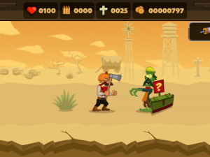 Игра Зомби против Хэллоуина (Zombies vs. Halloween) — играть онлайн бесплатно (изображение №3)