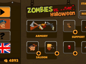 Игра Зомби против Хэллоуина (Zombies vs. Halloween) — играть онлайн бесплатно (изображение №7)