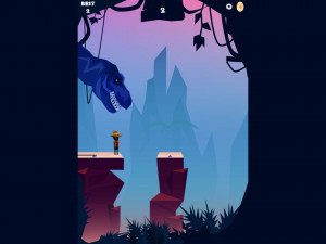 Игра Юрский Забег (Jurassic Run) — играть онлайн бесплатно (изображение №3)