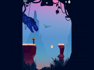 Игра Юрский Забег (Jurassic Run) — играть онлайн бесплатно (изображение №8)