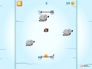 Игра Арктический Пинг-Понг (Arctic Pong) — играть онлайн бесплатно (изображение №4)