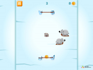 Игра Арктический Пинг-Понг (Arctic Pong) — играть онлайн бесплатно (изображение №7)