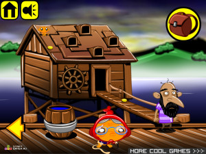 Игра Счастливая Обезьянка 57 (Monkey GO Happy 57) — играть онлайн бесплатно (изображение №3)