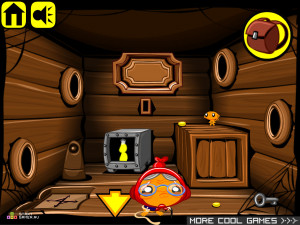 Игра Счастливая Обезьянка 57 (Monkey GO Happy 57) — играть онлайн бесплатно (изображение №4)