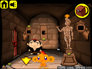 Игра Счастливая Обезьянка 58 (Monkey GO Happy 58) — играть онлайн бесплатно (изображение №4)