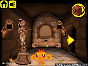 Игра Счастливая Обезьянка 58 (Monkey GO Happy 58) — играть онлайн бесплатно (изображение №6)